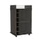 Tuhome Quincy 2 Piece Living Room Set, Bar Cart, Coffee Table, Espresso CLIV30 - alternate 5